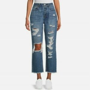 VANILLA STAR 90’s Boyfriend Super High Rise Jeans